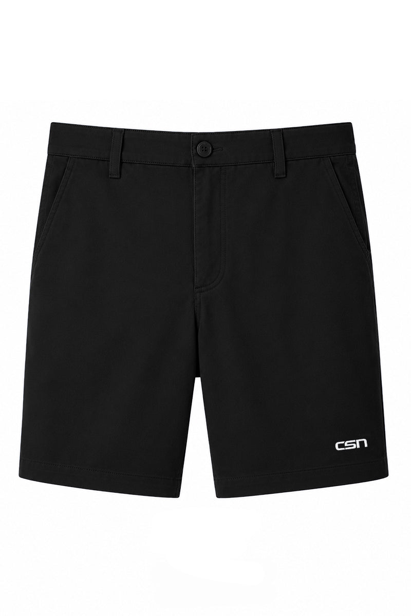 Boys Cotton Shorts- Black