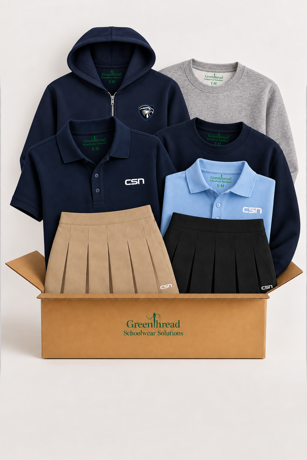 CSN Ready for the Year — Girls’ 12-Piece Bundle | Pre-K–Grade 2, Dress Edition