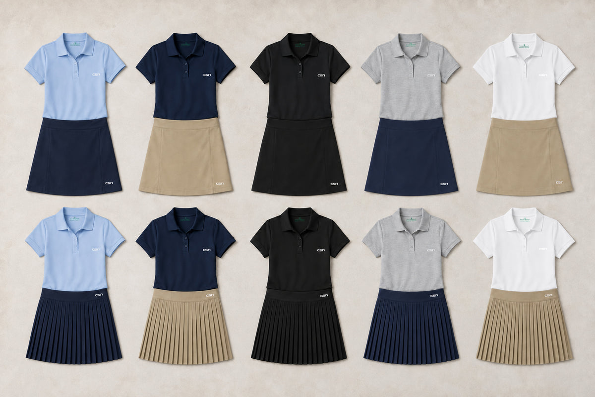 CSN Ready for the Year — Girls’ 12-Piece Bundle | Grades 6–12