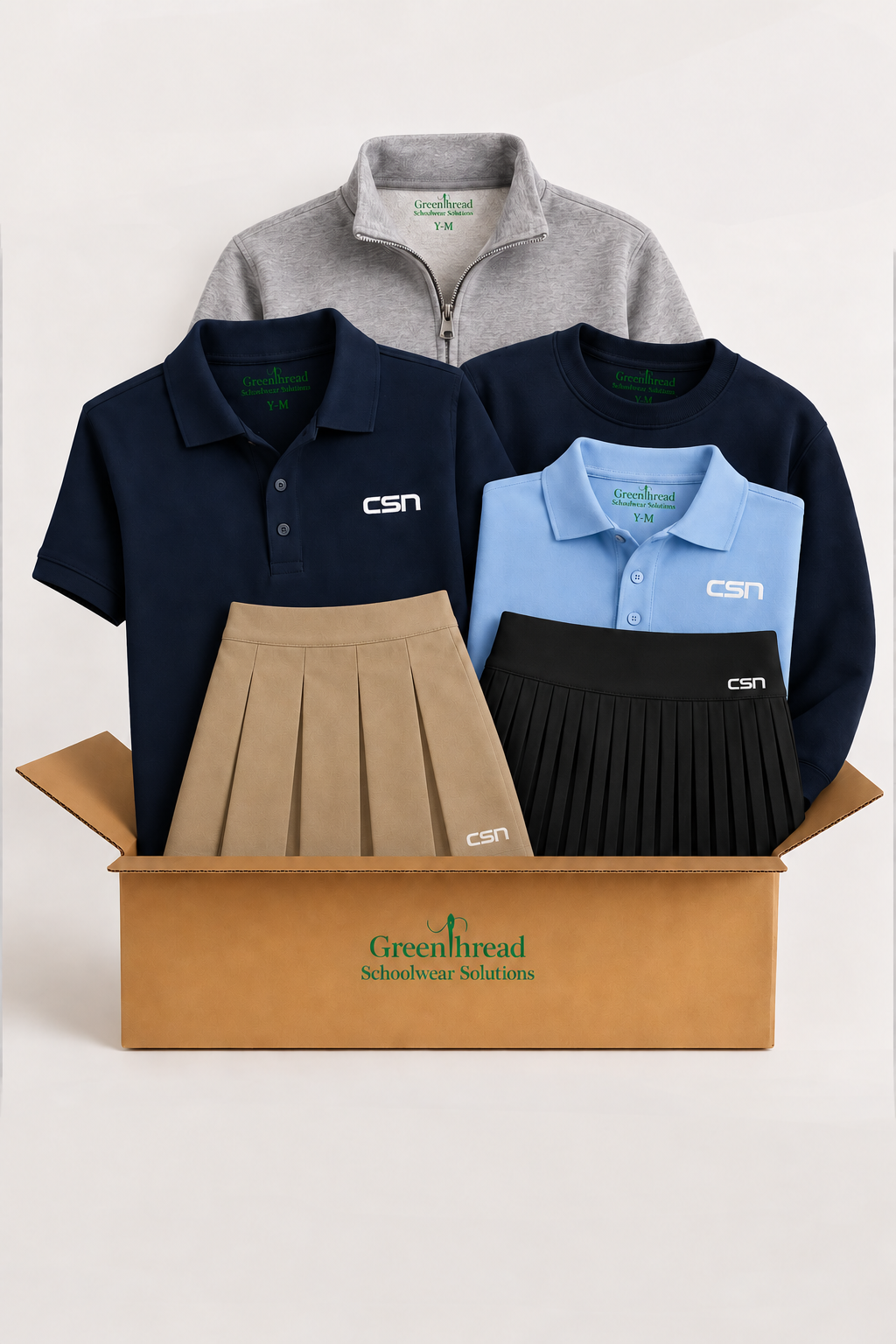 CSN Ready for the Year — Girls’ 12-Piece Bundle | Grades 3–5